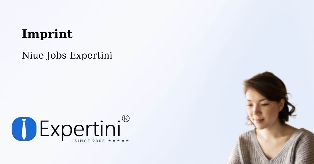 Imprint – Fatiau - Niue Jobs Expertini